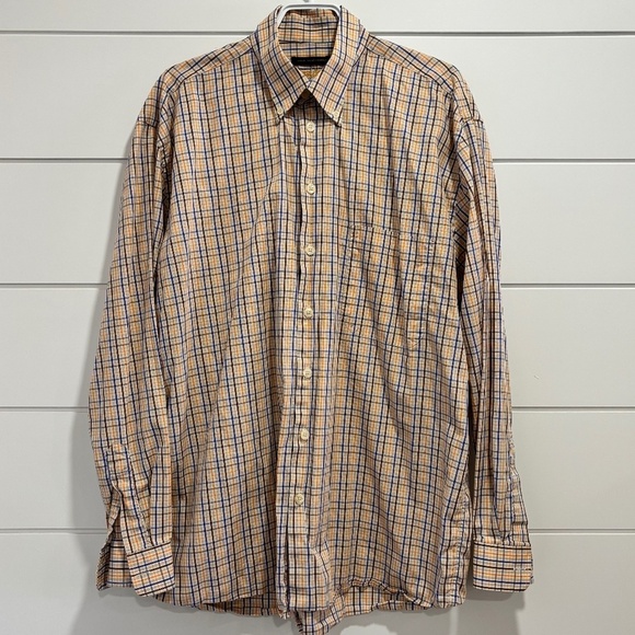 Jack Lipson made in Canada long sleeve button down shirt size Large - Picture 2 of 14